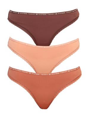 Tommy Hilfiger - 3P Thong - 0XX, Maat:XL