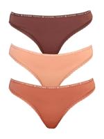 Tommy Hilfiger - 3P Thong - 0XX, Maat:XL Tommy Hilfiger - 3P Thong - 0XX, Maat:XL