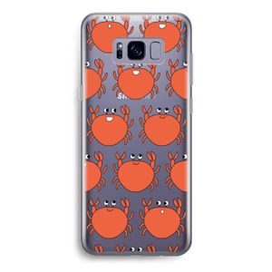 Krab: Samsung Galaxy S8 Transparant Hoesje