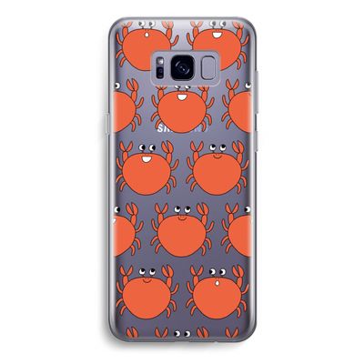Krab: Samsung Galaxy S8 Transparant Hoesje