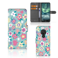 Nokia 7.2 | Nokia 6.2 Hoesje Flower Power - thumbnail