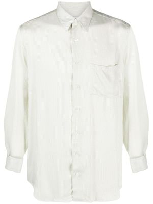 Lardini chemise à rayures - Blanc