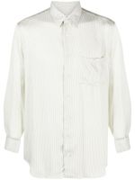 Lardini chemise à rayures - Blanc