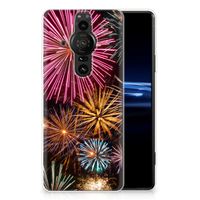 Sony Xperia Pro-I Silicone Back Cover Vuurwerk