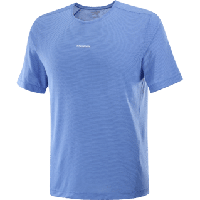 Salomon Shakeout Core SS Tee heren - BLAUW - Heren