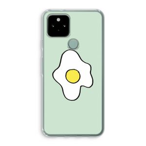 Spiegelei: Google Pixel 5 Transparant Hoesje