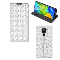 Xiaomi Redmi Note 9 | Hoesje met Magneet | Stripes Dots