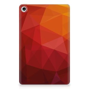 Back Cover voor Lenovo Tab M10 Plus (3e generatie) Polygon Red