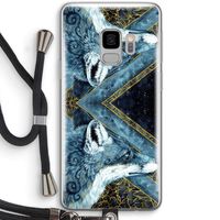 Golden Fox: Samsung Galaxy S9 Transparant Hoesje met koord