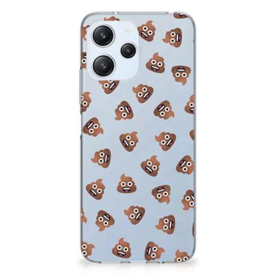 TPU bumper voor Xiaomi Redmi 12 4G Poep Emojis