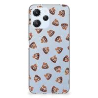 TPU bumper voor Xiaomi Redmi 12 4G Poep Emojis