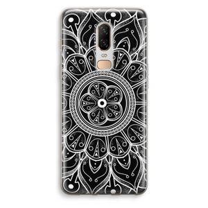 Roses Are Red: OnePlus 6 Transparant Hoesje
