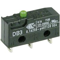 ZF DB3C-A1AA Microschakelaar DB3C-A1AA 250 V/AC 0.1 A 1x aan/(aan) Moment 1 stuk(s) - thumbnail