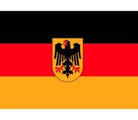 Stickers van de Duitse vlag