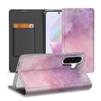 Bookcase voor Samsung Galaxy A56 | A36 Pink Purple Paint