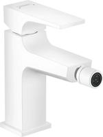 Hansgrohe Metropol ééngreeps bidetmengkraan mer afvoerpluggarnituur, mat wit