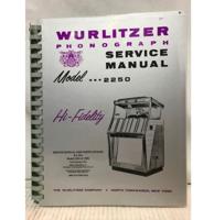 Wurlitzer 2250 Jukebox Service Manual