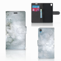 Hoesje Sony Xperia Z3 Painting Grey