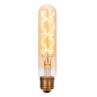 Lucide T32 - Filament lamp - Ø 3 cm - LED 3 StepDim (Memory) - E27 - 1x4,9W 2200K - Amber