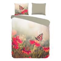 Dekbedovertrek Katoen - Lits-Jumeaux (240x220 cm) - Meerkleurig Katoen - Dessin: Bloemen, Dieren, Natuur - Good Morning - Dekbed-Discounter.nl