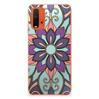 Xiaomi Poco M3 | TPU Case | Purple Flower