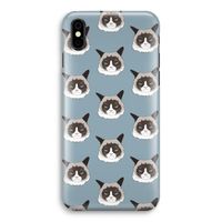 It's a Purrr Case: iPhone Xs Volledig Geprint Hoesje