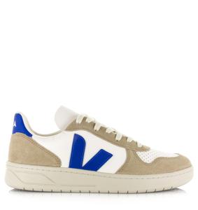 VEJA VEJA - V-10 | extra white paros sahara Wit Leer Lage sneakers Unisex