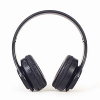 Gembird BHP-LED-01 hoofdtelefoon/headset Bedraad en draadloos Hoofdband Muziek/Voor elke dag Micro-USB Bluetooth Zwart - thumbnail