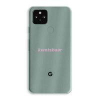 kwetsbaar: Google Pixel 5a 5G Transparant Hoesje