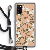 Blossoming spring: Samsung Galaxy A41 Transparant Hoesje met koord