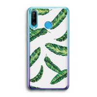 Lange bladeren: Huawei P30 Lite Transparant Hoesje