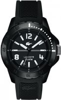 Lacoste horlogeband 2010717 / LC-75-1-29-2467 Rubber Zwart 22mm