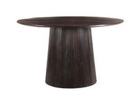 Salvator eettafel walnoot 130cm rond Livingfurn - thumbnail