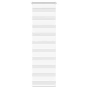 VidaXL Zebra rolgordijn 45x100 cm stofbreedte 40,9 cm polyester wit