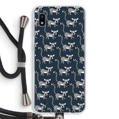 Makis: Samsung Galaxy A10 Transparant Hoesje met koord