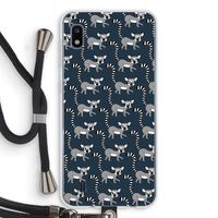 Makis: Samsung Galaxy A10 Transparant Hoesje met koord