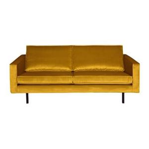 BePureHome Rodeo 2,5-zitsbank - Velvet - Oker