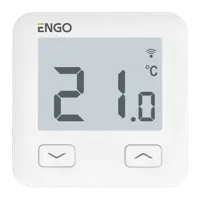 ENGO E10-W - Wi-Fi-thermostaat, 230V Wit ENGO E10-W - Wi-Fi-thermostaat, 230V Wit
