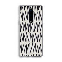 Marrakech Zigzag: OnePlus 8 Transparant Hoesje