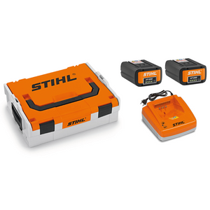 Stihl Battery-Box S | 2x Accu AP 200 + 1x AL 301 Snellader - 48502000033