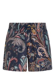 ETRO short de bain à imprimé cachemire - Bleu