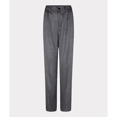 Esqualo - Grijs | Dames | Broek | Grijs | 42 | regular | Kamst mode