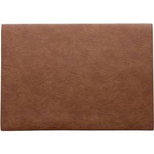 ASA Selection Placemat - Vegan Leather - Caramel - 46 x 33 cm