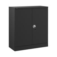 Metalen kast - 102 cm - 2 planken - antraciet Metalen kast - 102 cm - 2 planken - antraciet