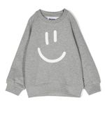 Molo sweat en coton biologique à imprimé graphique - Gris