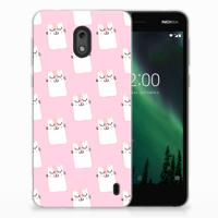 Nokia 2 | TPU Hoesje | Sleeping Cats