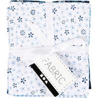 Creativ Company Patchwork stof blauw 45x55cm, 4st.