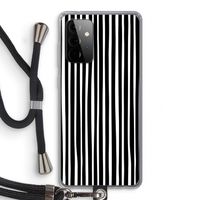 Stripes: Samsung Galaxy A72 5G Transparant Hoesje met koord