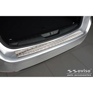 RVS Bumper beschermer passend voor Peugeot 308 II SW 2013-2017 & Facelift 2017- 'Ribs' AV235997