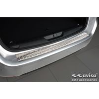 RVS Bumper beschermer passend voor Peugeot 308 II SW 2013-2017 & Facelift 2017- 'Ribs' AV235997